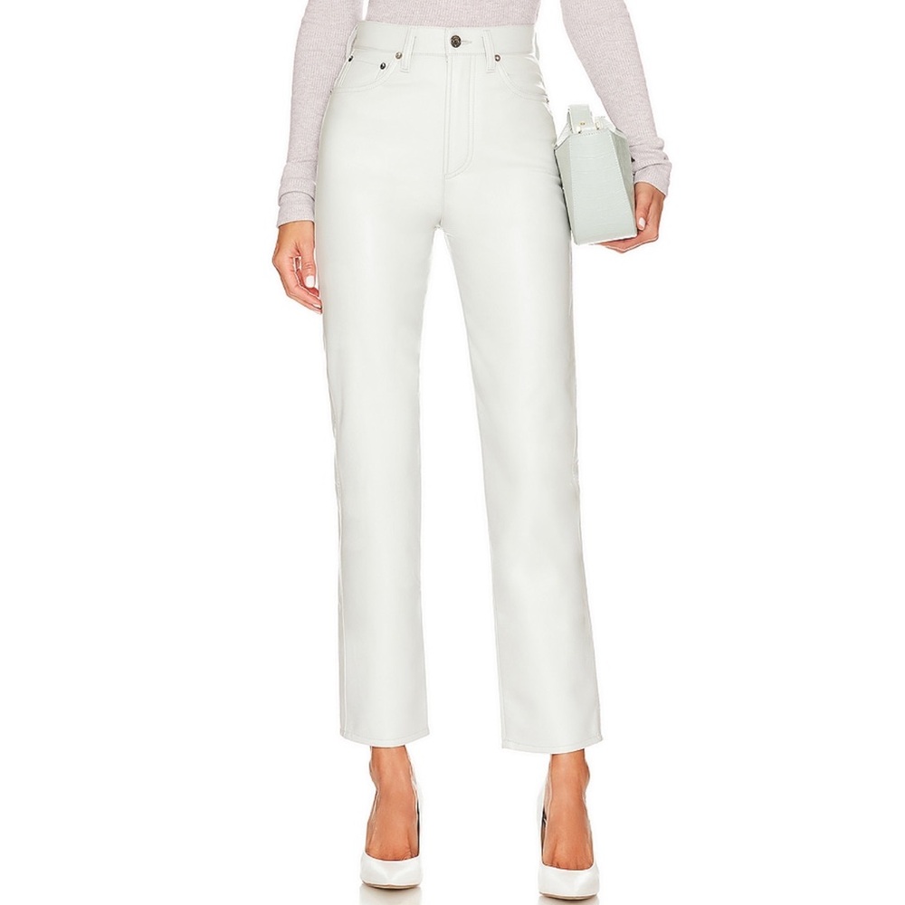 NEW AGOLDE Recycled Leather 90’s Pinch Waist